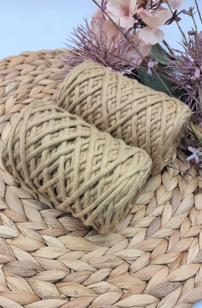 Sandal macrame cord - 3MM  Single Strand Luxe Cotton String Stardust Melbourne