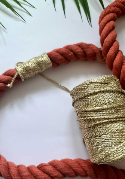 Shiny Macrame cord Shiny Luxe String | Gold - Rose Gold - Silver Stardust Melbourne
