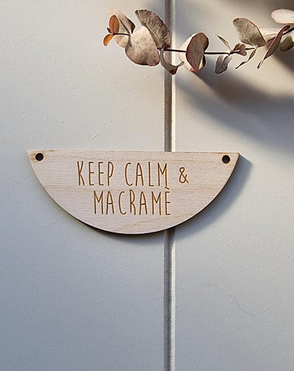 Wood Signs For Macrame Wall Hangers | Holes are 3mm Stardust Melbourne